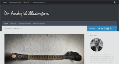 Desktop Screenshot of andywilliamson.com